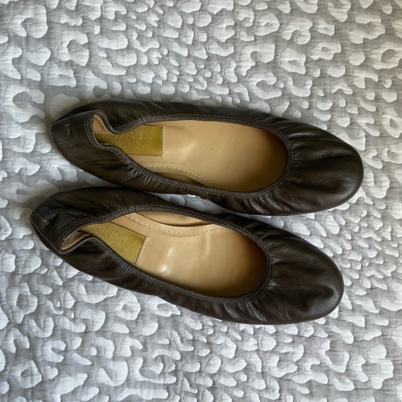 Lanvin Ballerina Leather Flats - Picture 3 of 10